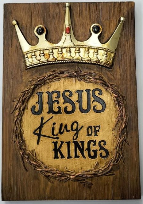 Polyresin Plaque KING OF KINGS